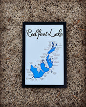 Load image into Gallery viewer, Reelfoot Lake Map with Bays listed
